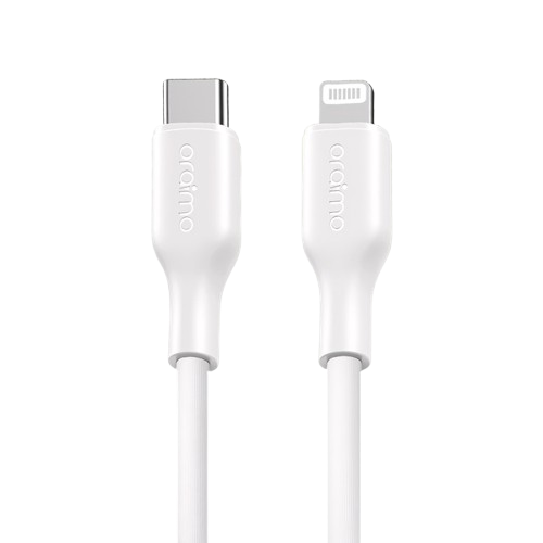 Oraimo Apple Lightning 1M 2.4A Cable (OCD-115L) V2 – 2.4A ফাস্ট চার্জিং ও দ্রুত ডাটা ট্রান্সফার | প্রিমিয়াম বিল্ড কোয়ালিটি